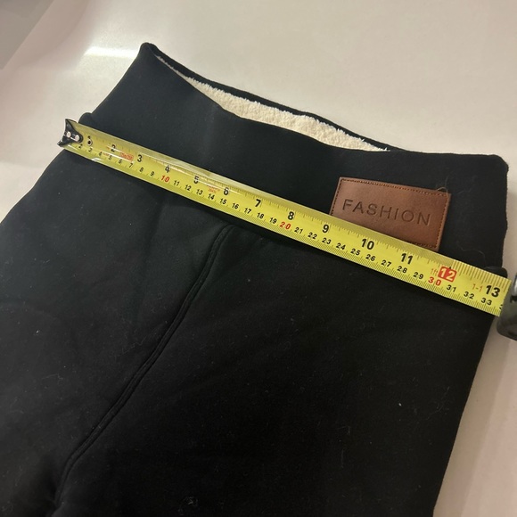Brand new fleece lined black leggings - Picture 2 of 6